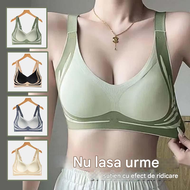 🥰 49% reducere【Pachet de 2】Sutien fără fir dintr-o singură bucată pentru femei❤️【40-85 kg】