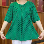 ✨【Vegyél 1-et, kapj 1-et】💞[L-5XL] 2026-os új őszi pöttyös ing