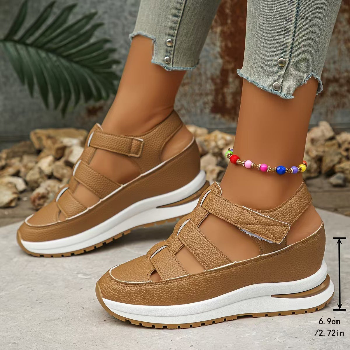 🔥【50%OFF】💟【35-43】2026 noi sandale casual cu talpă groasă