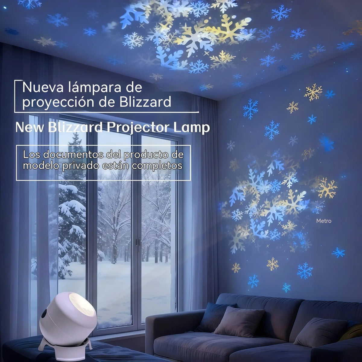 🔥Best-seller 【Reducere de 50%】🌊Proiector LED rotativ dinamic