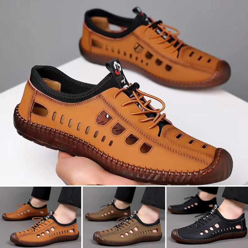 🔥👟【39～44】Sandale pentru bărbați, model nou 2026, design modern, talpă moale, ușoare și antiderapante.