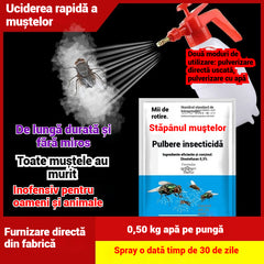 🔥【Primești 10 pachete】 🦟❤️Insecticid puternic – omoară țânțari, muște, purici, lăcuste și gândaci! 1 plic la 500 ml de apă.