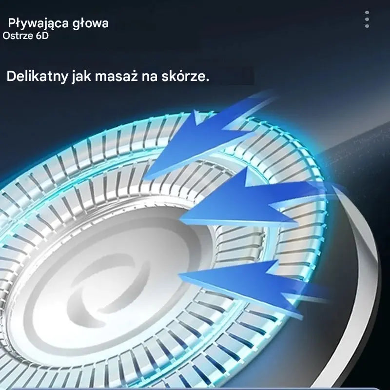 🔥 Doar astăzi -50%! Mini aparat de ras electric cu afișaj LED și lame duble