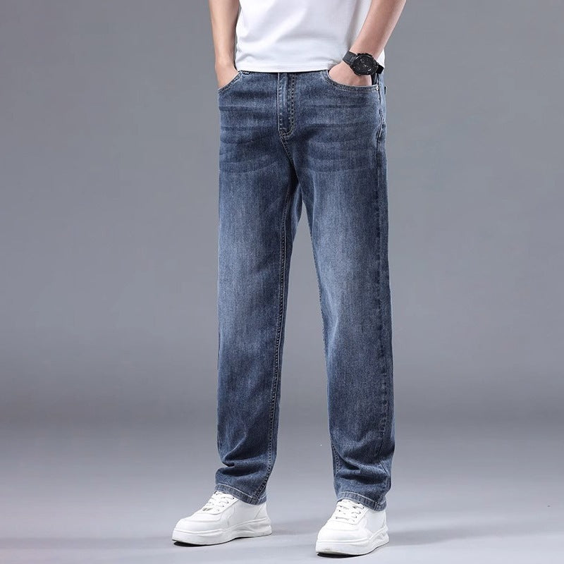 👖💙Blugi casual moderni, model nou – subțiri, cu elasticitate ridicată, confortabili și respirabili