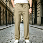 👖【50%OFF】Pantaloni Casual cu Croială Dreaptă – Material Elastic, Fin și Respirabil pentru Confort Maxim