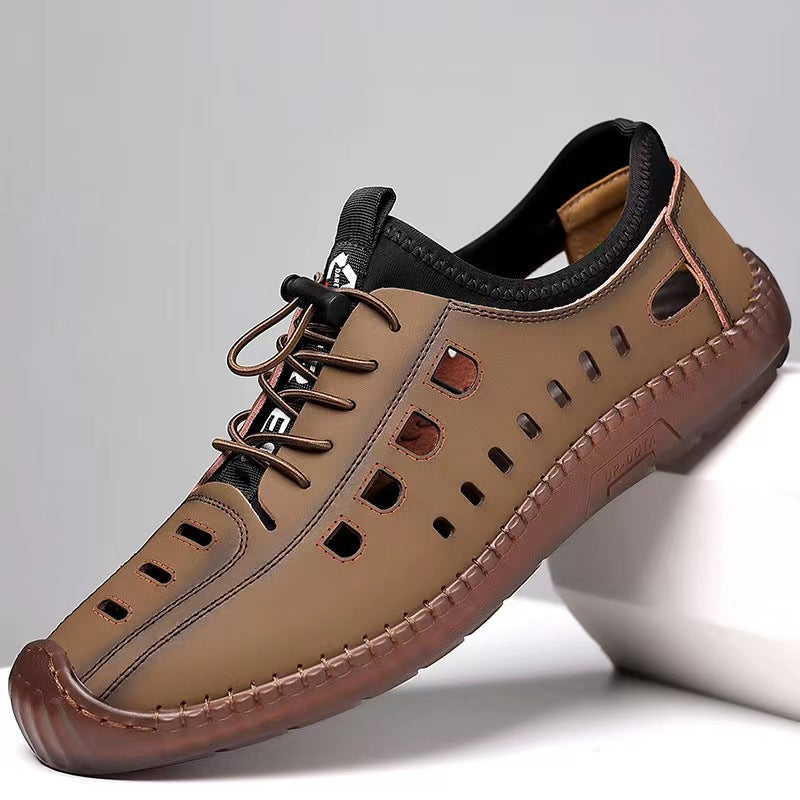 🔥👟【39～44】Sandale pentru bărbați, model nou 2026, design modern, talpă moale, ușoare și antiderapante.