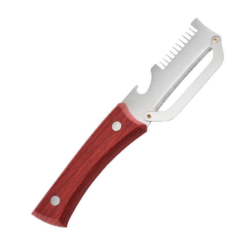 ✅ 【Cumpără 1 și primești 1 gratuit 】(2 produse)  🧅🔪 Curățător de bucătărie multifuncțional 3 în 1: curăță, feliază și deschide sticle! 🔥