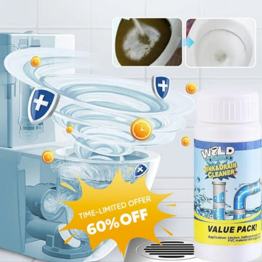 🛁💦【Cumpărați 1 obțineți 1 gratuit】🌟Detergent pentru chiuvete și scurgeri - Spumă de înaltă densitate din extracte și enzime de descompunere.