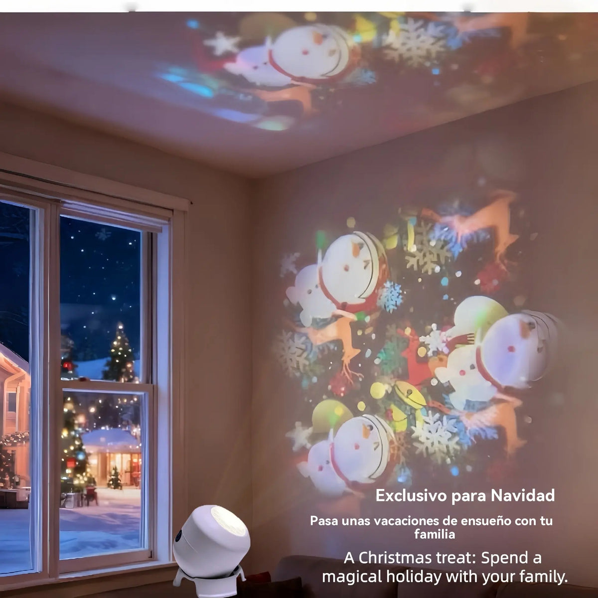🔥Best-seller 【Reducere de 50%】🌊Proiector LED rotativ dinamic
