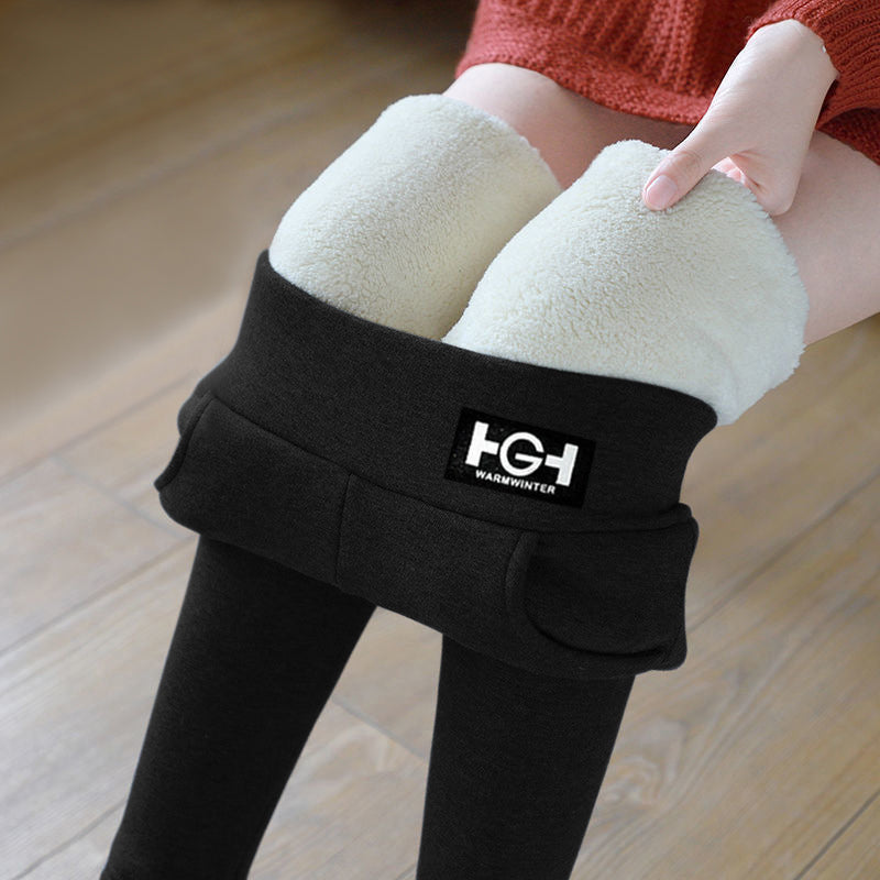 🌈🌟【M-3XL】Lână de oaie plus îmbrăcăminte exterioară îngroșată de catifea, jambiere de toamnă și iarnă din catifea austriacă