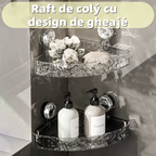 🔥 Cumperi 1 și primești 1 gratuit! 🔥 Raft de colț cu design inspirat de ghețar