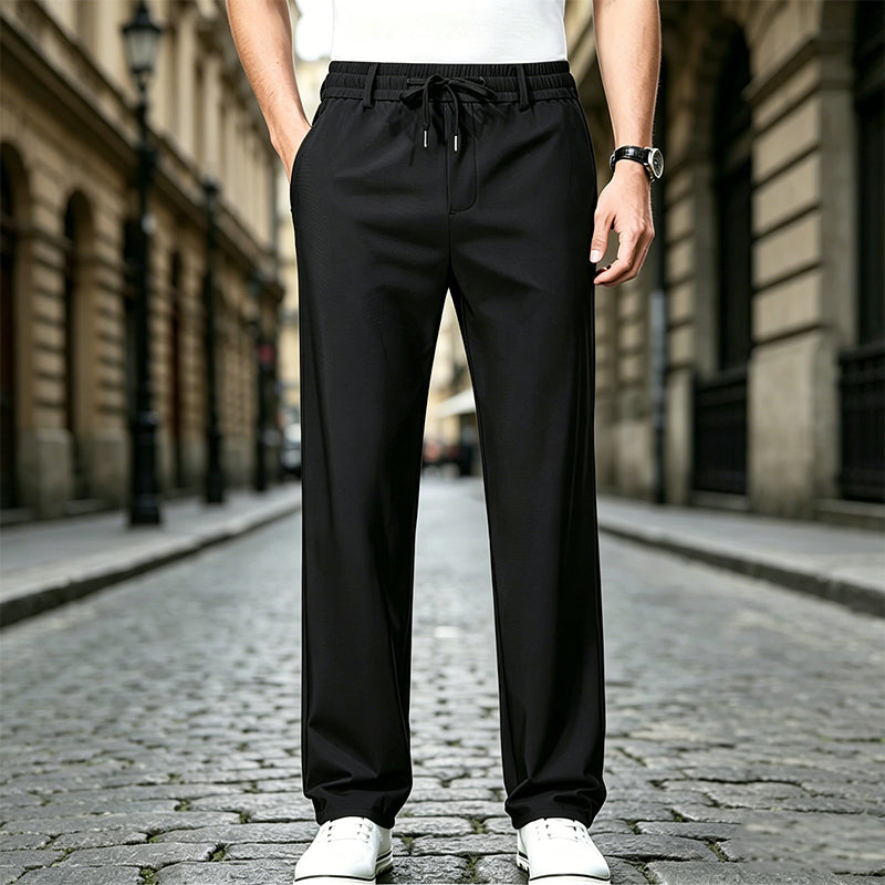 👖【50%OFF】Pantaloni Casual cu Croială Dreaptă – Material Elastic, Fin și Respirabil pentru Confort Maxim