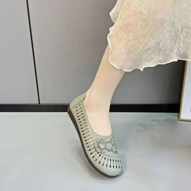✨【35-40】Pantofi de dama，Pantofi cu talpă moale anti-alunecare din piele de vacă