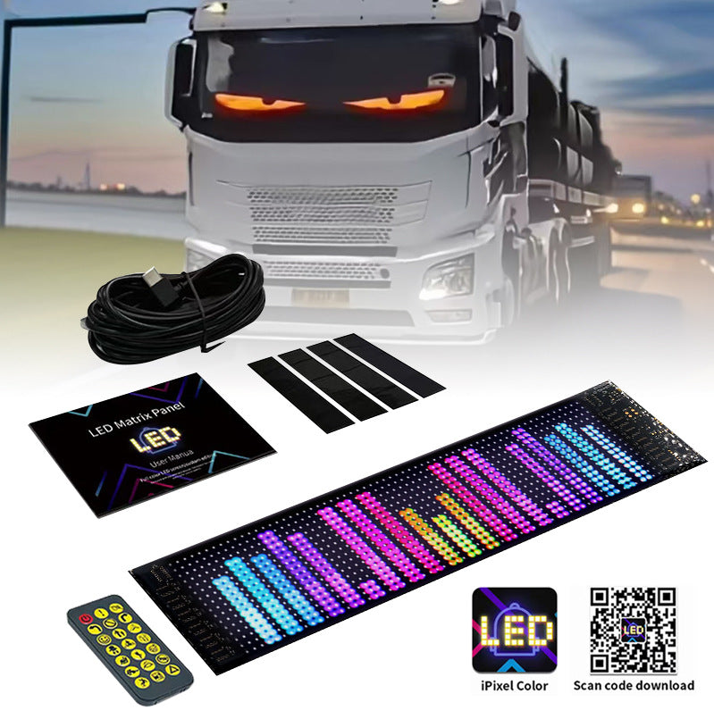💡🔥【50% REDUCERE】Ecran moale LED pentru mașină ultra subțire și flexibil