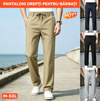 👖【50%OFF】Pantaloni Casual cu Croială Dreaptă – Material Elastic, Fin și Respirabil pentru Confort Maxim