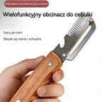 【Cumpără 1, Primești 1 GRATIS】 🔪 Multifunkcionális 3 az 1-ben konyhai tisztító: tisztít, szeletel és nyitja a palackdugókat!