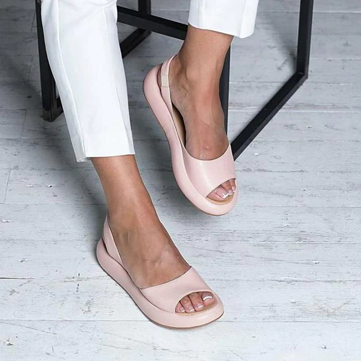 🔥【50% REDUCERE】🔥【35-43】 Sandale ortopedice confortabile pentru femei pe platformă