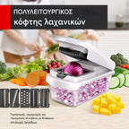 🥕🥕Feliator de legume 15 în 1 | Feliator multifuncțional pentru alimente cu recipient