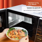 🔥【100 buc】Capace Elastice de Unică Folosință pentru Păstrarea Prospețimii (Grad Alimentar), Protecție Rapidă și Simplă a Alimentelor