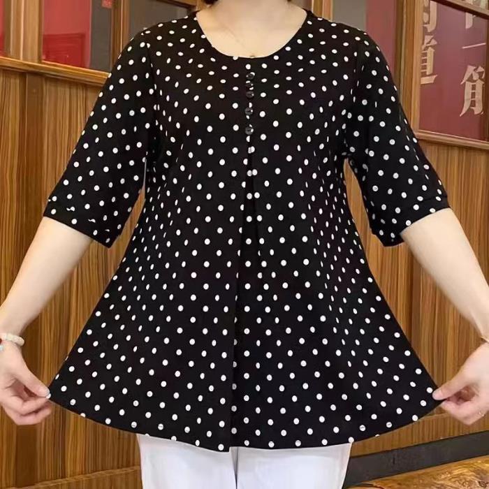 ✨【Vegyél 1-et, kapj 1-et】💞[L-5XL] 2026-os új őszi pöttyös ing