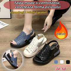 🔥【35-40】Retró puha talpú papucsos szandál