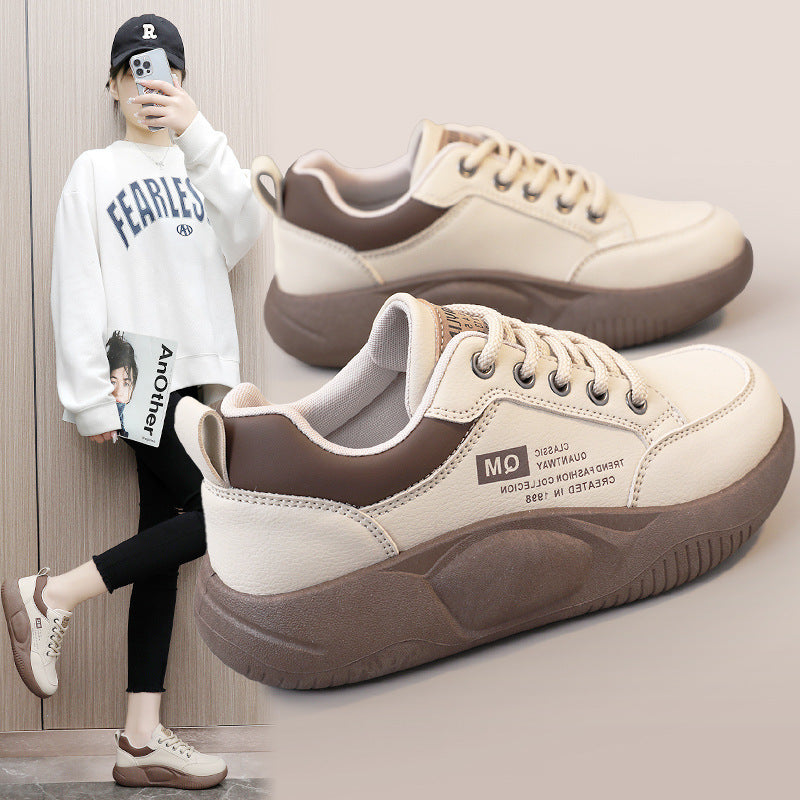 👟【35-40】Pantofi casual la modă cu talpă groasă, model nou, 2026