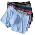 🔥【Cumpără 3, primești 3 gratis】🧊 Reducere de 50% din preț --- Pantaloni boxer antibacterieni pentru bărbați, mărime mare, confecționați din plasă în formă de U cu model modal convex