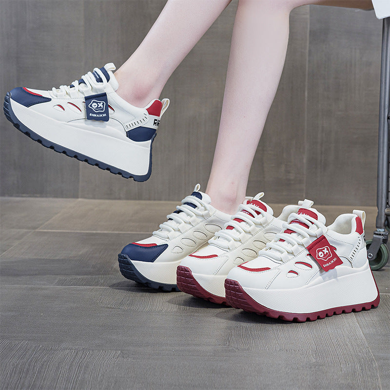 👟✨【+5 cm înălțime】Adidași casual sport cu talpă groasă – moderni, comozi și ușor de asortat 💫