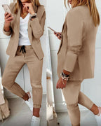 【Reducere limitată 50%】【S-3XL】Costum elegant casual pentru femei